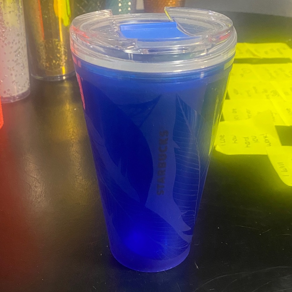 Starbucks Tropical Blue Tumbler